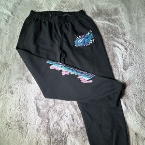 Ford mustang sweat pants.